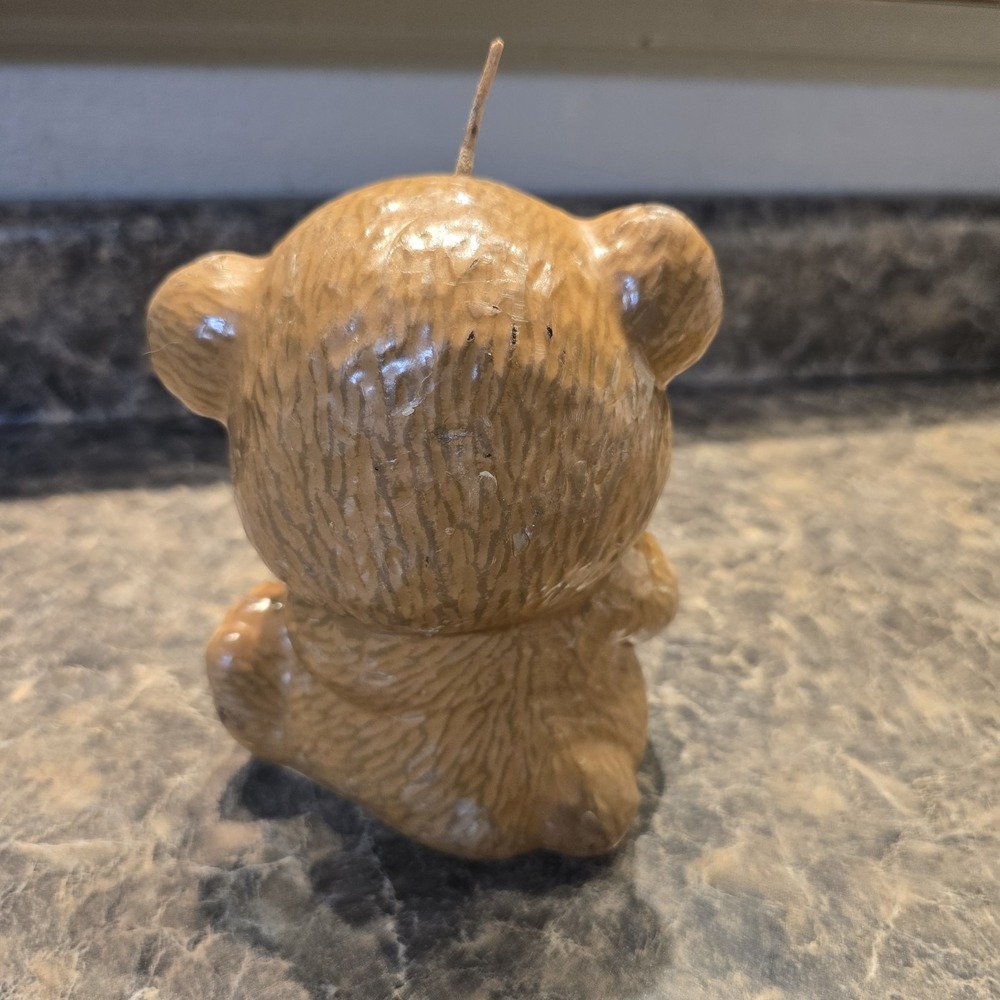 Wicks "N"‎ Sticks Bear Candle Vintage - Picture 4 of 6